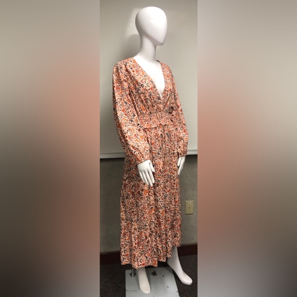 Balloon sleeve dress. - Picture 4 of 6